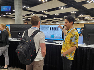 Ethan Johnson at ISMRM 2025