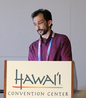 Tayeb Zaidi at ISMRM 2025