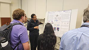 Haben Berhane gives Northwestern research presentation