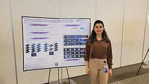 Mehri Mehrnia gives Northwestern research presentation